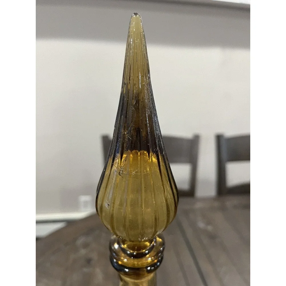 Empoli Dark Amber Glass 21